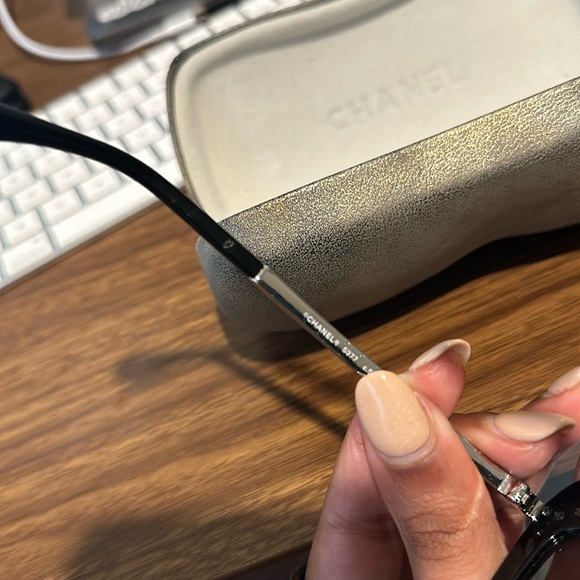 Chanel Butterfly Sunglasses 5377 Black - Picture 2 of 4